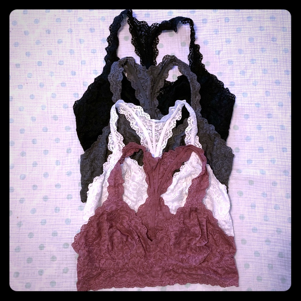 Lace Bralette lot size XL